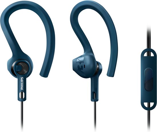 Philips SHQ1405 - In-ear oordopjes Sport - Blauw