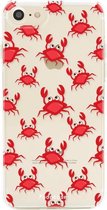 iPhone 7 hoesje TPU Soft Case - Back Cover - Crabs / Krabbetjes / Krabben