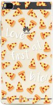 Huawei P8 hoesje TPU Soft Case - Back Cover - Pizza