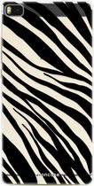 Huawei P8 hoesje TPU Soft Case - Back Cover - Zebra print