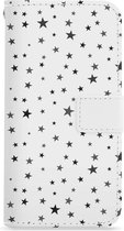 FOONCASE iPhone 7 Plus hoesje - Bookcase - Flipcase - Hoesje met pasjes - Stars / Sterretjes