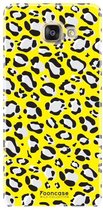 Samsung Galaxy A5 2017 hoesje TPU Soft Case - Back Cover - Luipaard / Leopard print / Geel