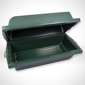 Wildbak met deksel - Jachtbak - Transportbak – Lekbak – Opbergbox – Kunststof bak - 109 x 56 x 42 cm groen