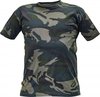Camouflage t-shirt (180 g/m2) groen maat XXXL - 2 stuks