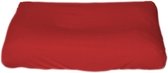 KidZ ImpulZ Aankleedkussenhoes voor aankleedkussen XXL 90x 50 cm – badstof – Rood