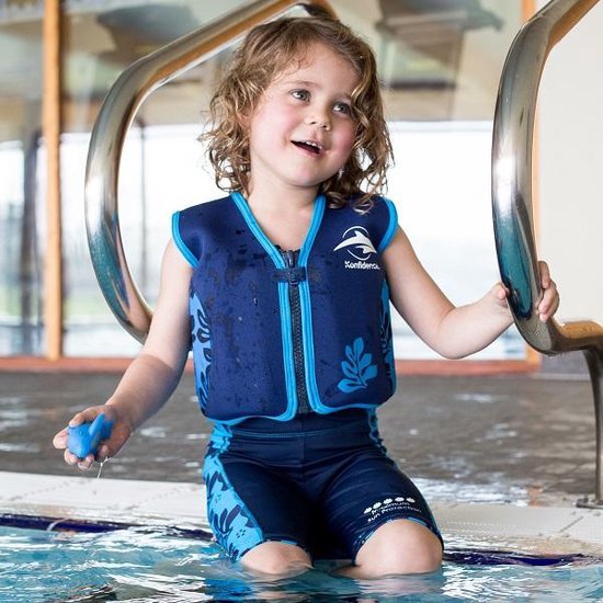 Konfidence - Zwemvest/Drijfvest kind - Blauw - 4-5 jaar / 20-25 kg