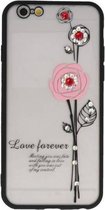 Love Forever Hoesjes Geschikt voor iPhone 6 / 6s Roze