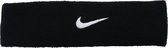 Nike Swoosh - Sweatband - Unisexe - Zwart/ Wit
