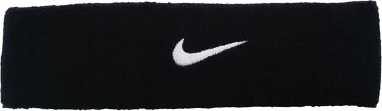 Bandeau Nike Swoosh Noir - Sportwear - Adulte