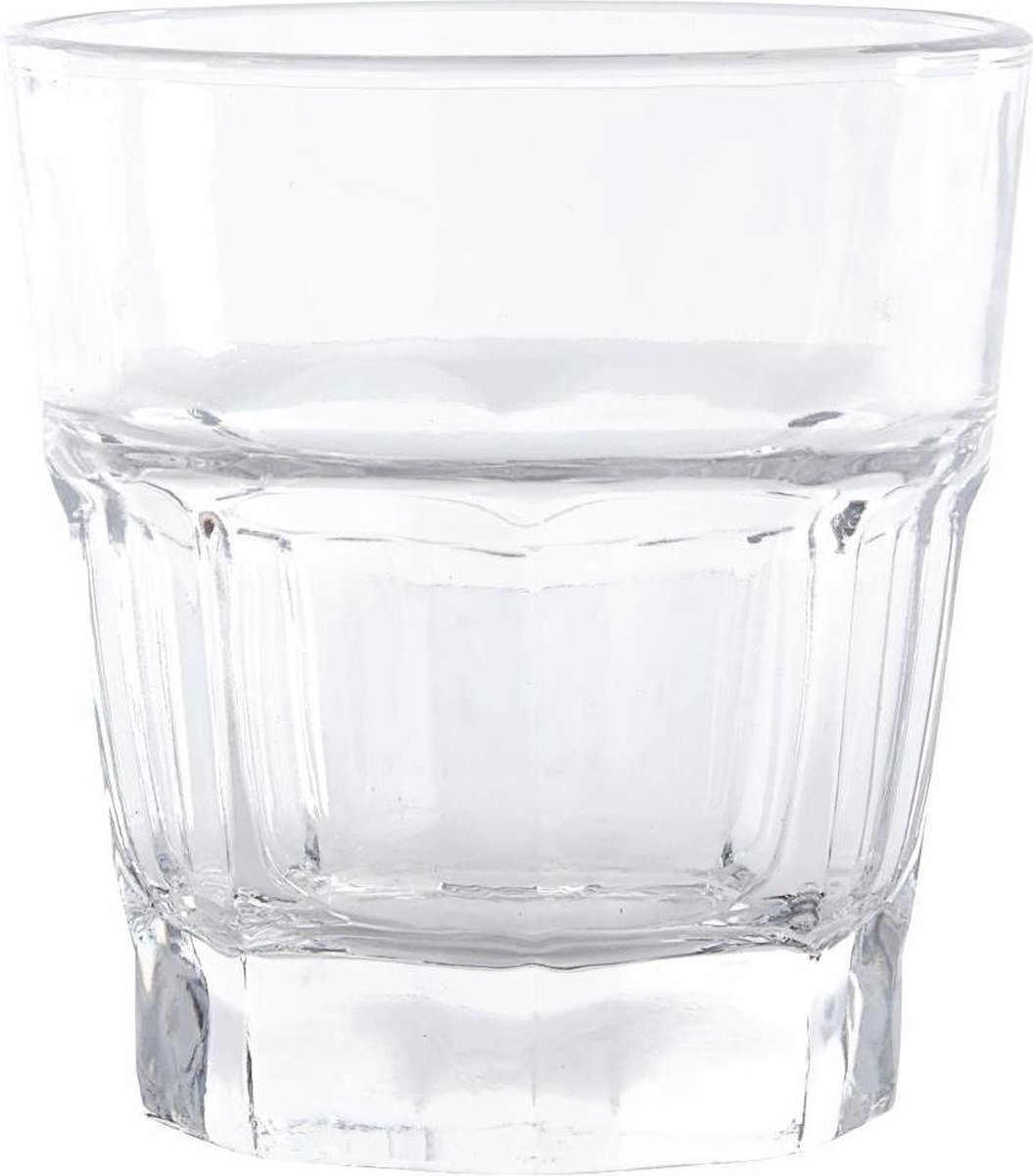 Olympia Half paneel tumbler 24cl ( Set van 12 )