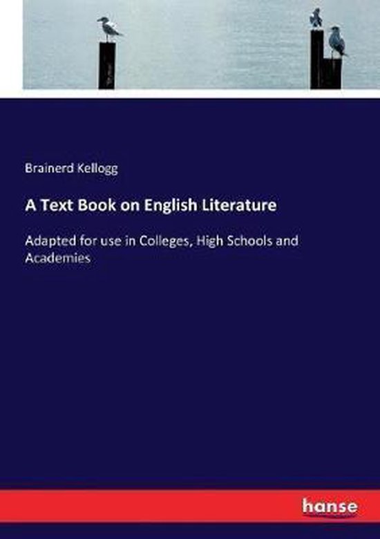 A Text Book on English Literature - cover