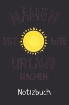 N hen ist wie Urlaub machen Notizbuch