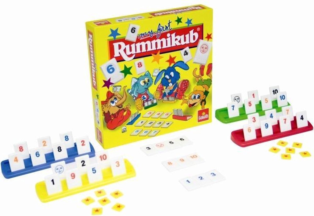 Verraad strand Gelijk Rummikub my First | Games | bol.com