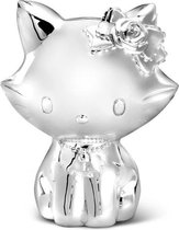 Zilverstad Spaarpot Charmmykitty - Verzilverd