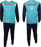 Fun2Wear Ambulance Pyjama Blauw - Maat 128