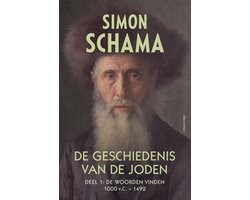 Omslag van De geschiedenis van de Joden Deel 1: De woorden vinden 1000 v.C. - 1492