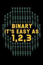 Binary It's Easy As 1 2 3 (1, 10, 11)