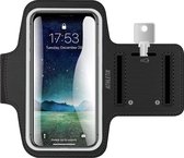 Athletix Universele Smartphone Hardlooparmband - Zwart - Sleutelhouder