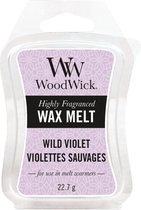 Woodwick wax melt wild violet