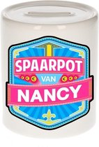 Kinder spaarpot voor Nancy   - keramiek - naam spaarpotten
