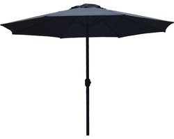 PimXL Luxe Parasol - Ø300cm - Antraciet