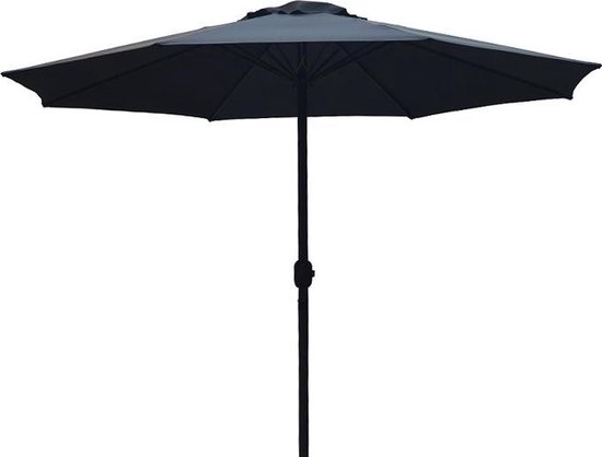 PimXL Luxe Parasol - Ø300cm - Antraciet