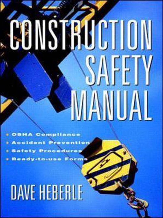 Construction Safety Manual 9780070343399 David Heberle Boeken