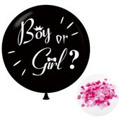 Gender reveal ballon - 91cm - Meisje