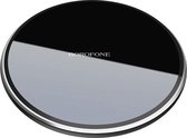 HOCO BQ3 Borofone Preference Draadloze QI Oplader 5/7,5/10W Zwart - Draadloze smartphone oplader - Wireless charger