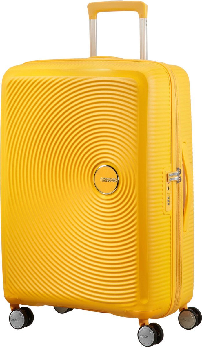 American Tourister Koffer - Soundbox Spinner 67/24 Tsa uitbreidbaar - Golden Yellow - 81 l