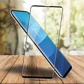 2x Full Cover Screenprotector Geschikt Voor: Samsung Galaxy S10E Screen protector Glazen Gehard - Volledig Scherm Tempered Glass