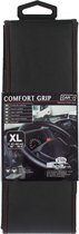 Car Plus Stuurhoes Comfort Grip Vent Uni Kunstleer Zw/rd 41-42 Cm