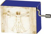 Muziekdoosje kunstenaars Leonardo Da Vinci Divine Proportion melodie Für Elise