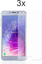 Samsung J4 2018 Screenprotector - Beschermglas Samsung Galaxy J4 2018 Screen Protector Glas - 3 stuks