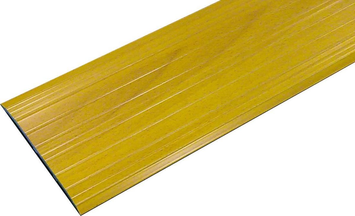 Drempelprofiel TP105B90 - Aluminium met houtkleur - Ter vervanging van drempel