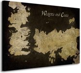 Game of Thrones | Westeros & Essos Wereldkaart | GOT | Reuze poster 100x140cm