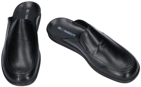 Romika -Heren - zwart - pantoffel/slippers - maat 43 | bol.com