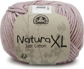 DMC Natura XL 61 Oudroze. PAK MET 5 BOLLEN a 100 GRAM. KL.NUM. 42.