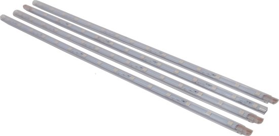 Disco input nød PROLIGHT LED strip line - warm wit - 4x40cm | bol.com