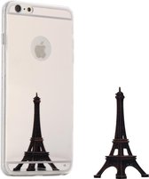 Uiterst dunne spiegel TPU beschermhoes voor geschikt voor iPhone 6 Plus & 6S Plus(White)