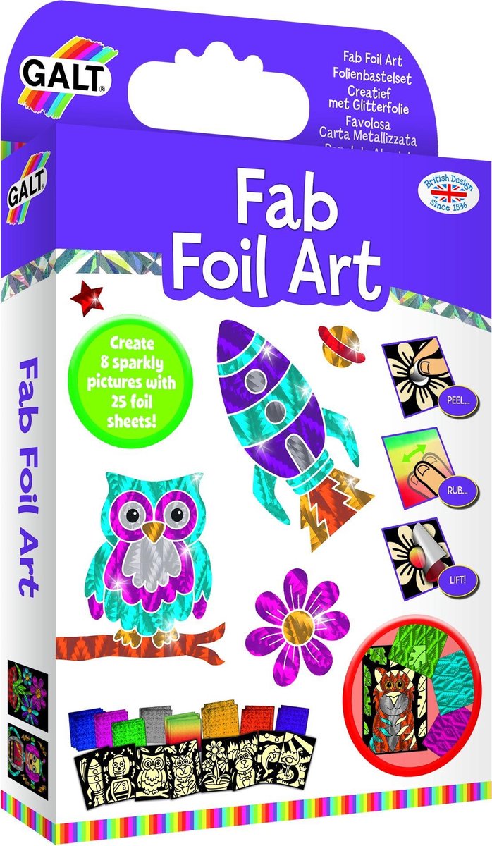Galt - Creatief met glitterfolie