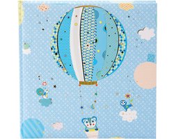 GOLDBUCH GOL-24451 TURNOWSKY babyalbum BEAR BALLOON blauw als Fotoboek, 25x25 cm