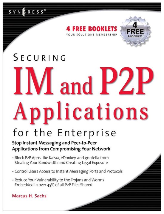 Securing IM and P2P Applications for the Enterprise - cover