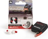 Alpine Motosafe Race - Motor oordoppen - Gehoorbescherming Race - Wit - 1 set