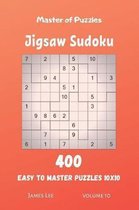Master of Puzzles - Jigsaw Sudoku 400 Easy to Master Puzzles 10x10 vol.10