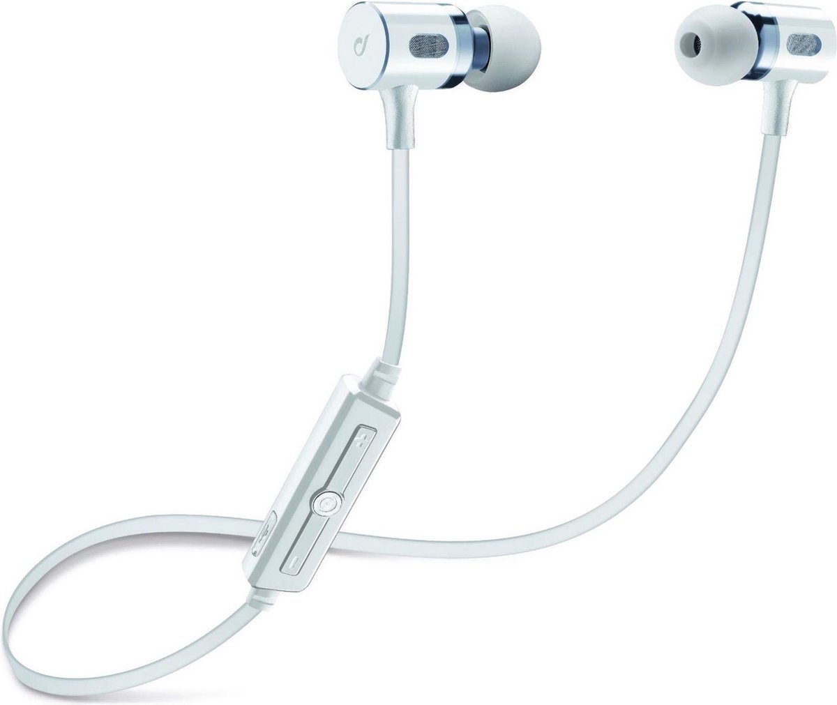 Cellularline MOSQUITO Headset Draadloos In-ear, Neckband Oproepen/muziek Bluetooth Wit