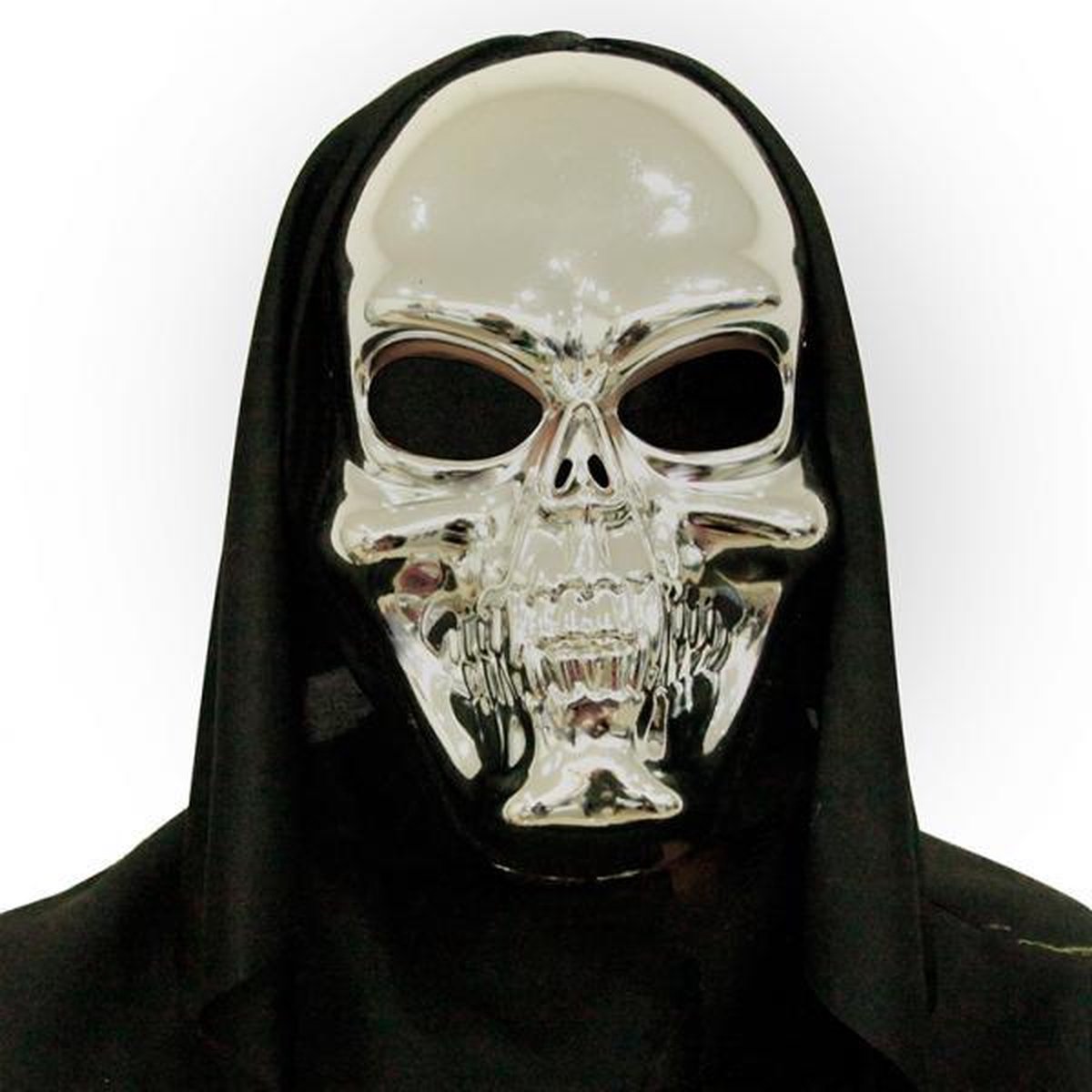3D Masker "Black & Bone" Plastic