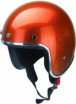 Redbike RB-765 retro jethelm metal flake orange maat XXL