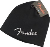 Fender Logo Beanie zwart - Headwear