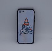 geschikt voor iPhone 6 / 6S – hoes, cover – TPU – kerst – a very Merry Christmas – wit
